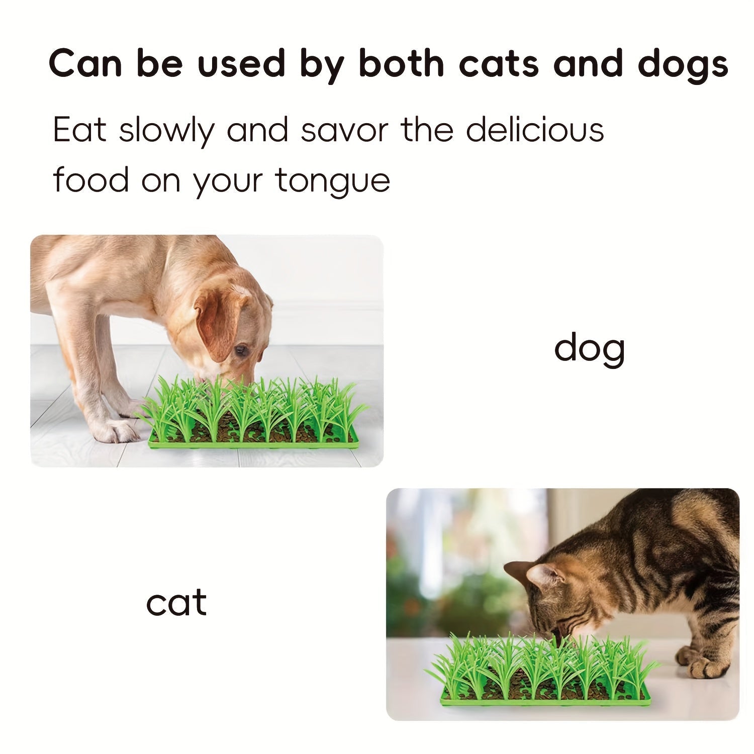 Silicone Slow Feeder Mat for Cats & Dogs