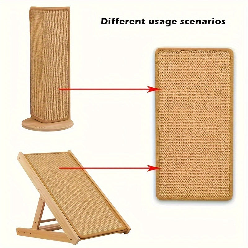 NNETM Sturdy Sisal Cat Scratcher Sofa-Safe Design for Cats-2