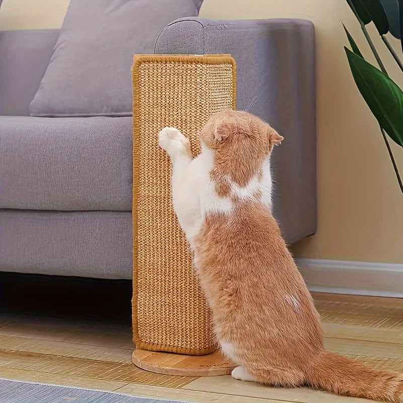 NNETM Sturdy Sisal Cat Scratcher Sofa-Safe Design for Cats-3