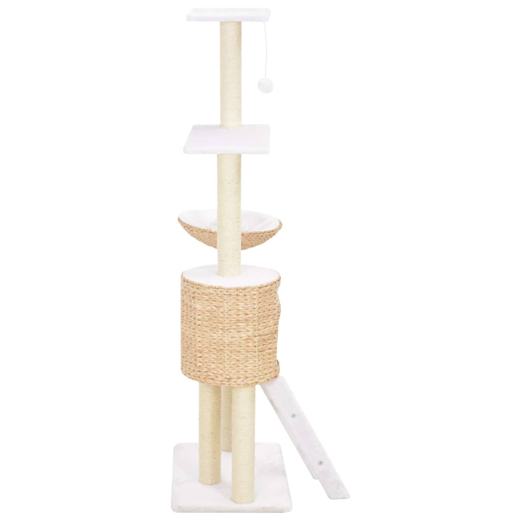 NNEVL Cat Tree with Sisal Scratching Post Seagrass