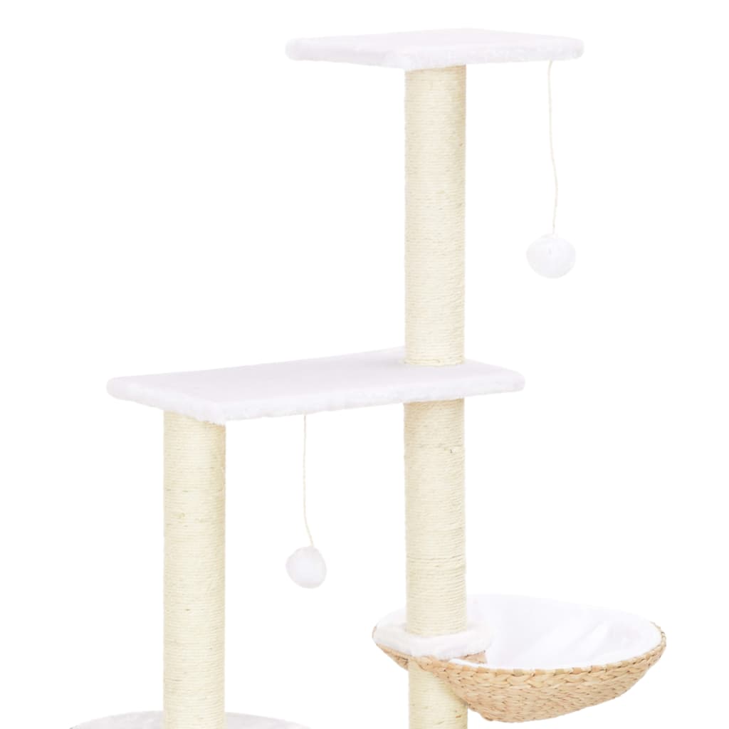 NNEVL Cat Tree with Sisal Scratching Post Seagrass