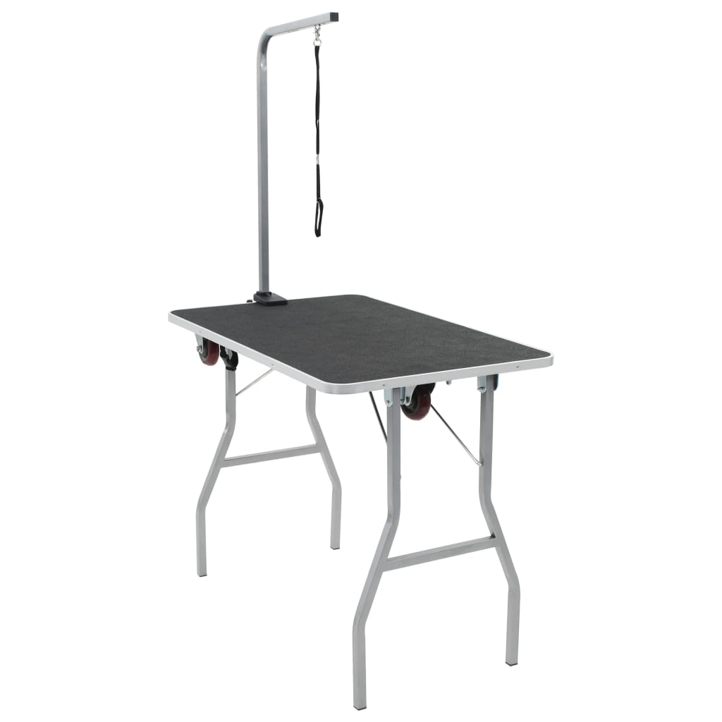NNEVL Portable Dog Grooming Table with Castors-0