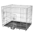 NNEVL Foldable Metal Dog Bench M-0