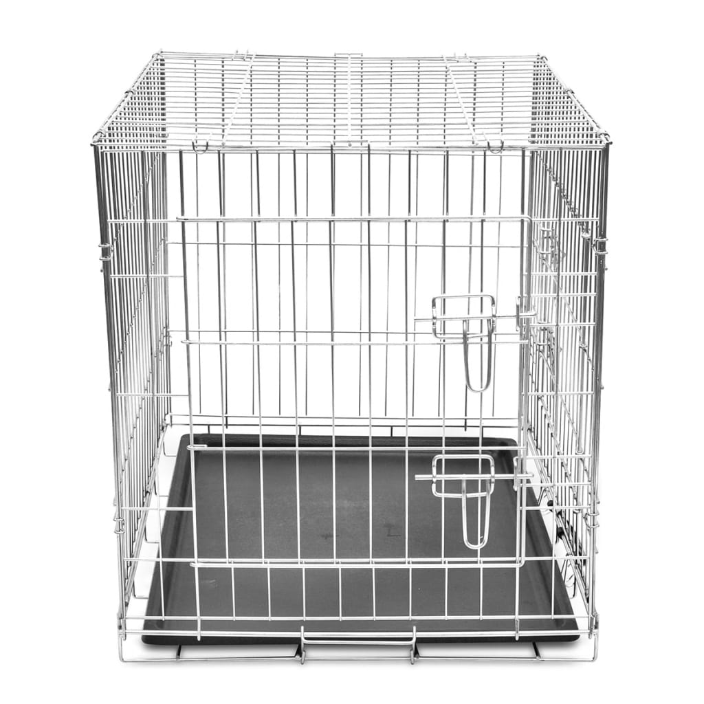 NNEVL Foldable Metal Dog Bench M-2