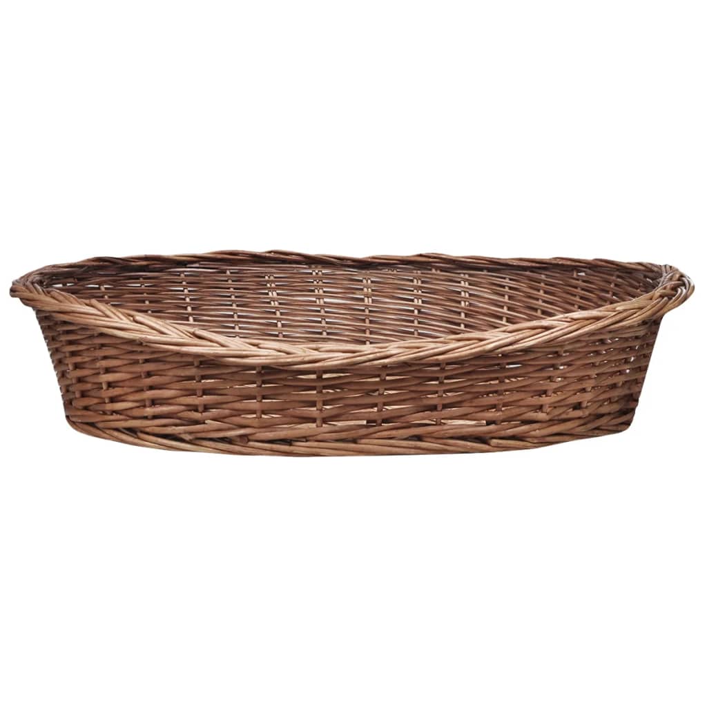 NNEVL Willow Dog Basket/Pet Bed Natural 90 cm-2