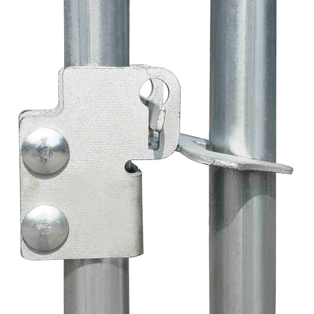 NNEVL Outdoor Chicken Cage 2.75x8x1.92 m Galvanised Steel-4