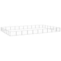 NNEVL Dog Kennel Silver 60 m² Steel-0