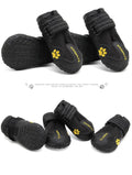 True Love Outdoor Adventure Dog Shoes - Black, Size 8-0