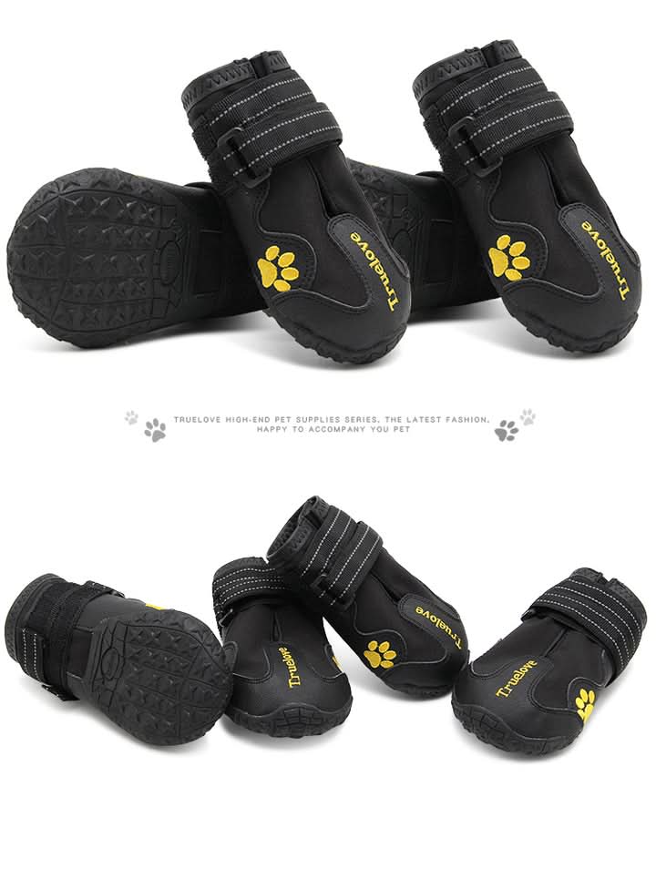 Whinhyepet Outdoor Adventure Dog Shoes - Green, Size 5-4