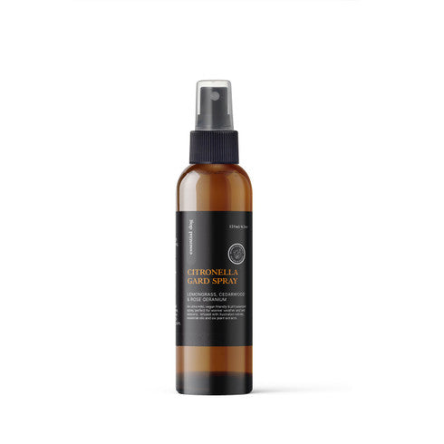 Citronella Gard Spray:  Lemongrass, Cedarwood and Rose Geranium-0