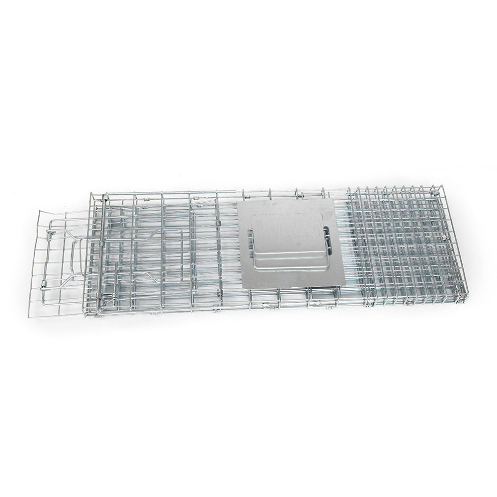 NNEDSZ Set of 2 Trap Cage 66 x 23 x 25cm  - Silver-2