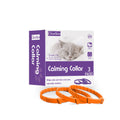 NNEDSZ Oange Calming Collars for Cats - Natural Anxiety Relief, Adjustable, 3 Pack (2 set/6PCS)-0