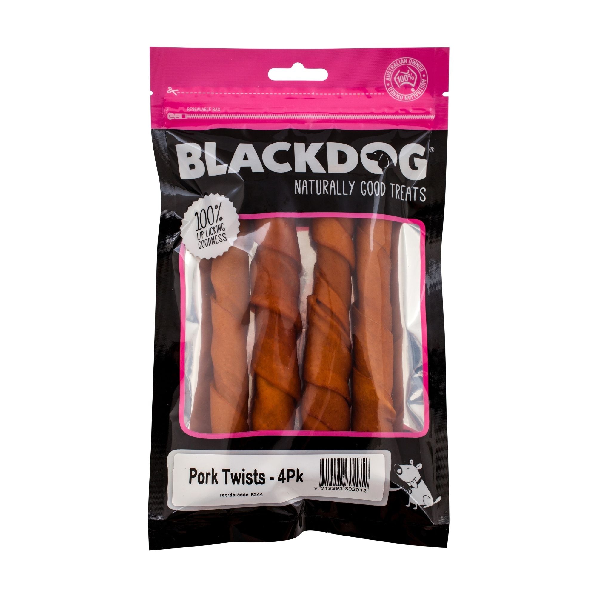 Blackdog Pork Twists 4 Pack-1