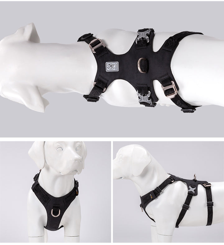 Whinhyepet Dog Harness - Black, XS-1