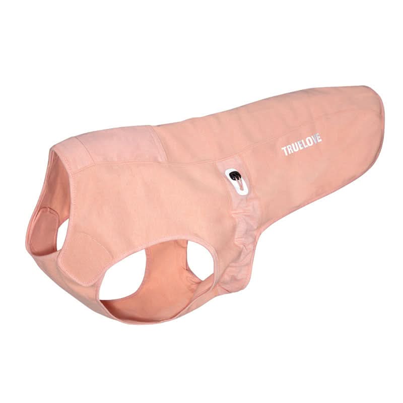 True Love Dog Coat - Dusty Pink, L-0
