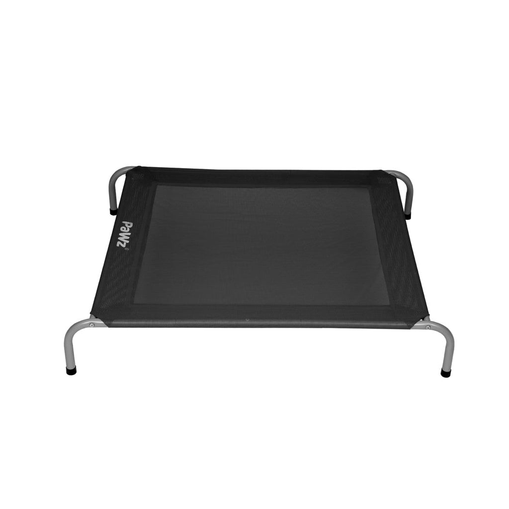 PaWz Elevated Trampoline Pet Bed Dog M Black Medium-0