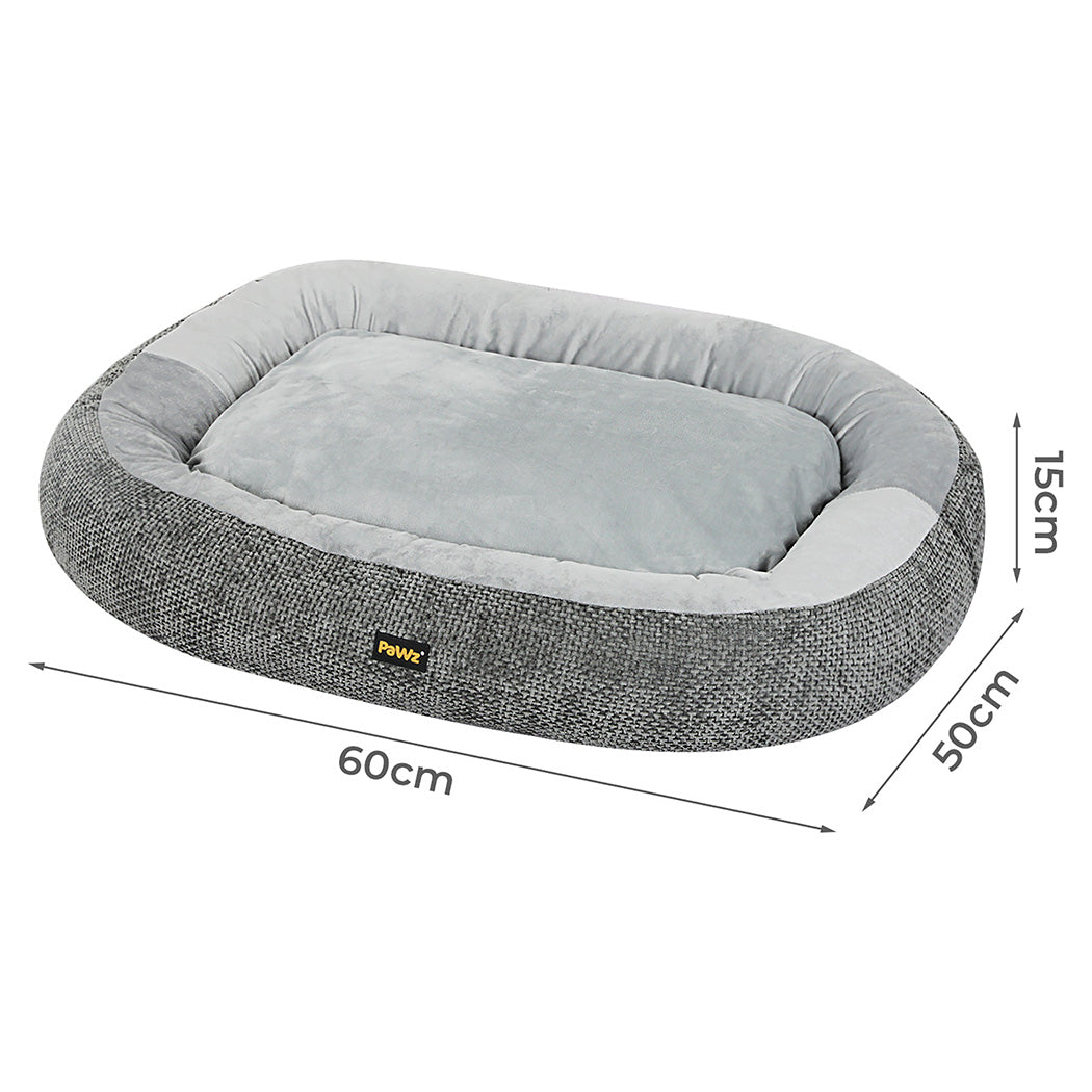 Pawz Pet Bed Washable Plush Orthopedic Soft Non Slip