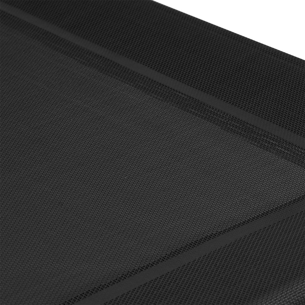 PaWz Elevated Trampoline Pet Bed Dog M Black Medium-2