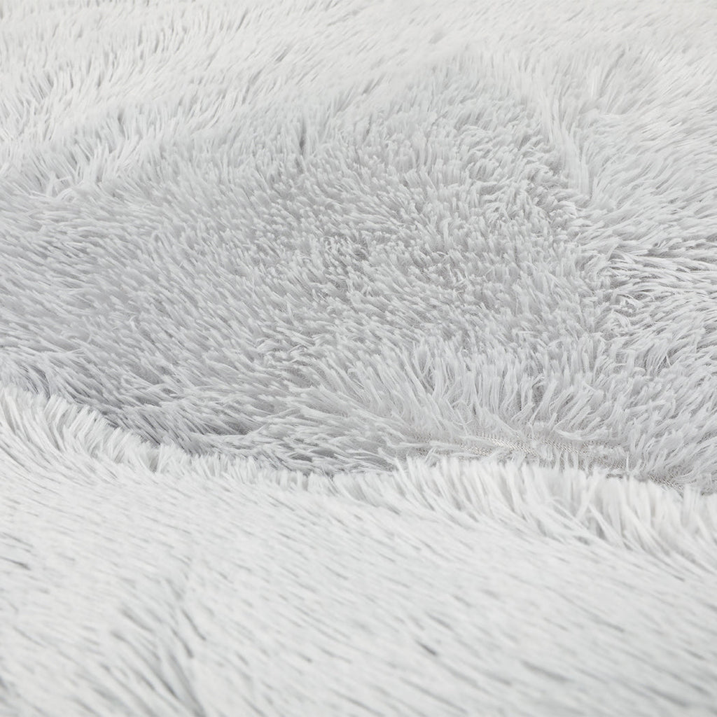 TheNapBed 1.8m Human Size Pet Bed Fluffy Grey
