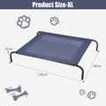 NNECW Elevated Pet Bed for Large Dogs Cot for Indoor &amp Outdoor-XL